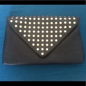 Black and Gold Studded Purse by Apt. 9